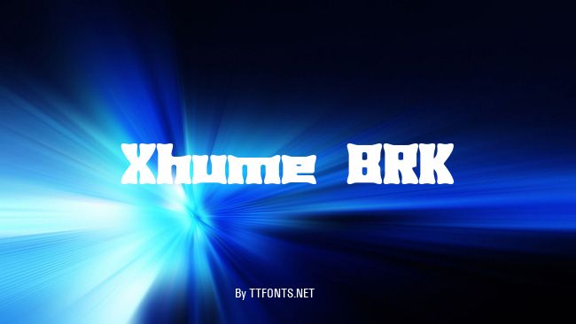 Xhume BRK example